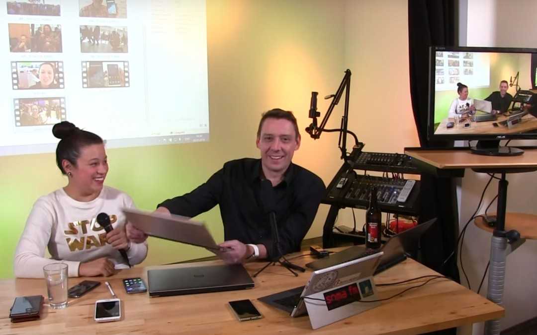 Bonn’s Streaming Studio Friday.